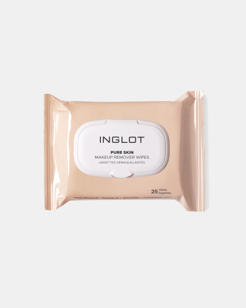 Серветки для зняття макіяжу INGLOT Pure Skin, 25 шт.