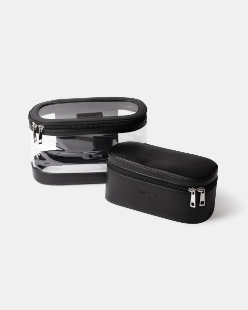 Набір із 2 косметичок INGLOT Cosmetic Bag Set Black