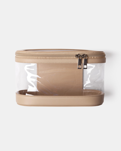 Набір із 2 косметичок INGLOT Cosmetic Bag Set Beige Набір із 2 косметичок INGLOT Cosmetic Bag Set Beige