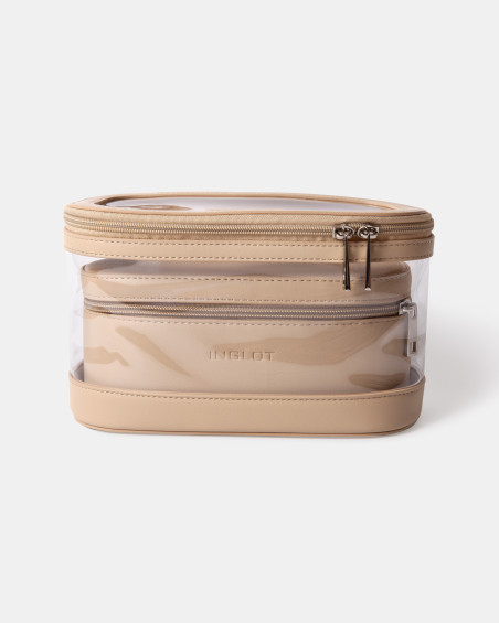 Набір із 2 косметичок INGLOT Cosmetic Bag Set Beige