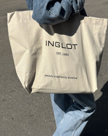 Бавовняна сумка-шопер INGLOT Cotton Shopping Bag 60 × 40 см