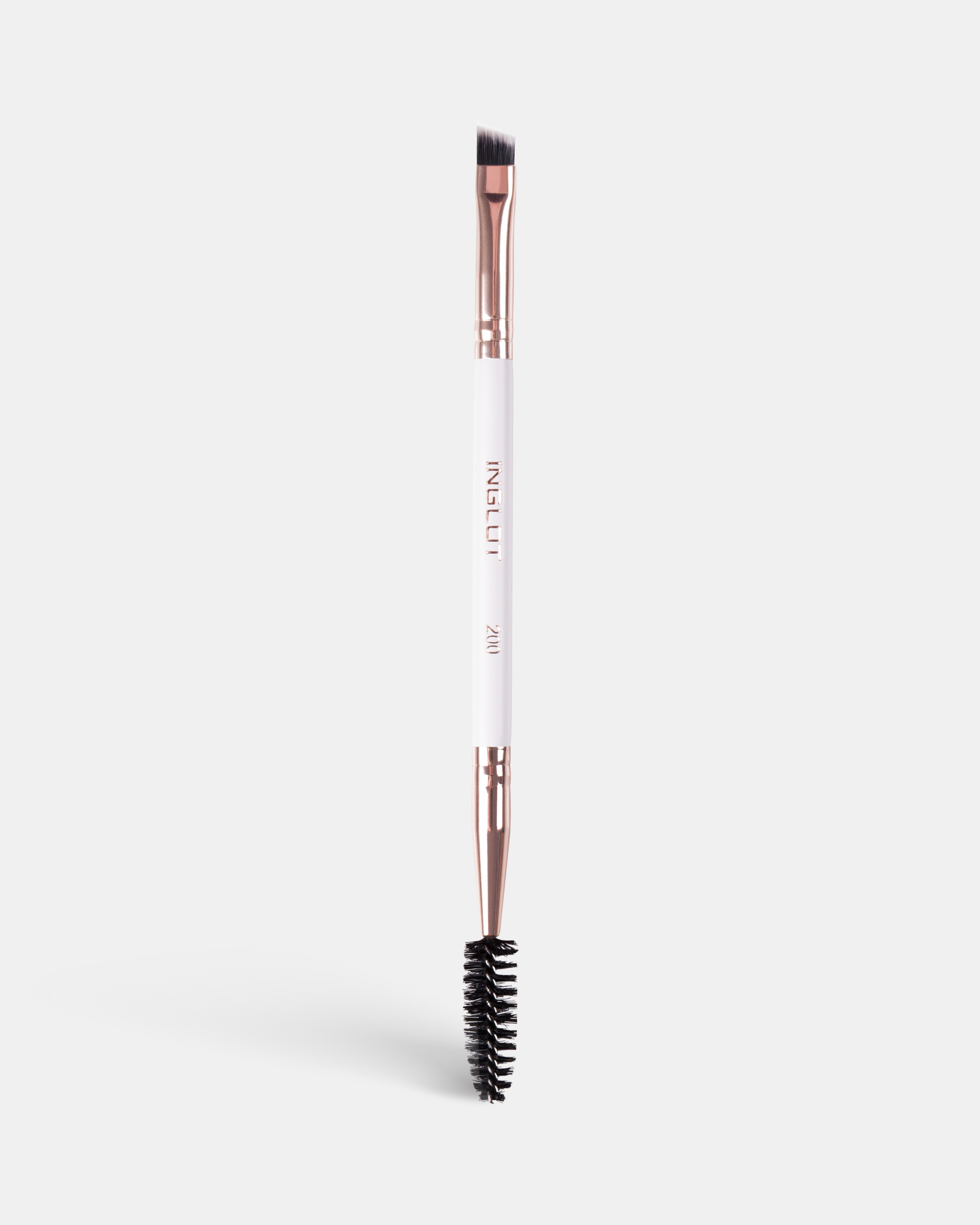 Двосторонній пензель для брів INGLOT PLAYINN 200