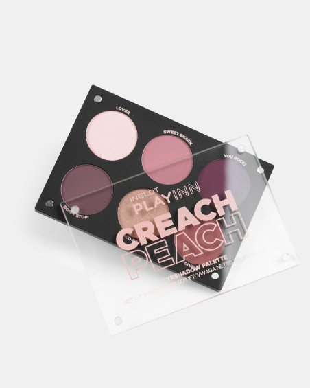 Палетка тіней INGLOT PLAYINN Creach Peach, 7,8 г