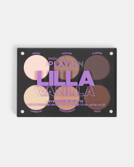 Палетка тіней INGLOT PLAYINN Lilla Vanilla, 8,4 г