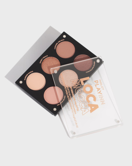 Палетка тіней INGLOT PLAYINN Loca Mocca, 7,6 г