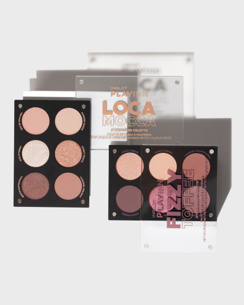 Палетка тіней INGLOT PLAYINN Fizzy Toffee, 7,4 г