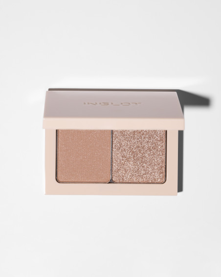 Бежева палета INGLOT Freedom System Flexi [2] з дзеркалом