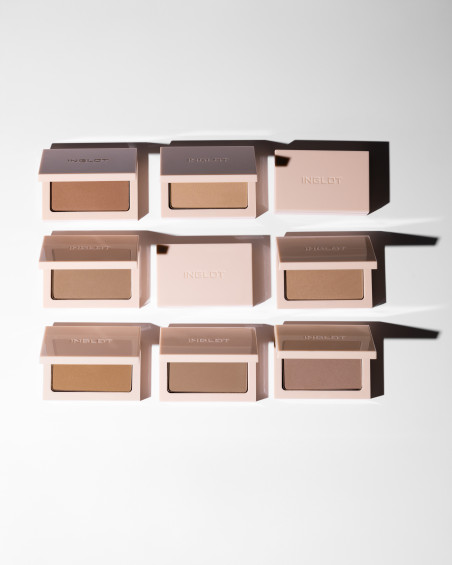 Бежева палета INGLOT Freedom System Flexi [2] з дзеркалом