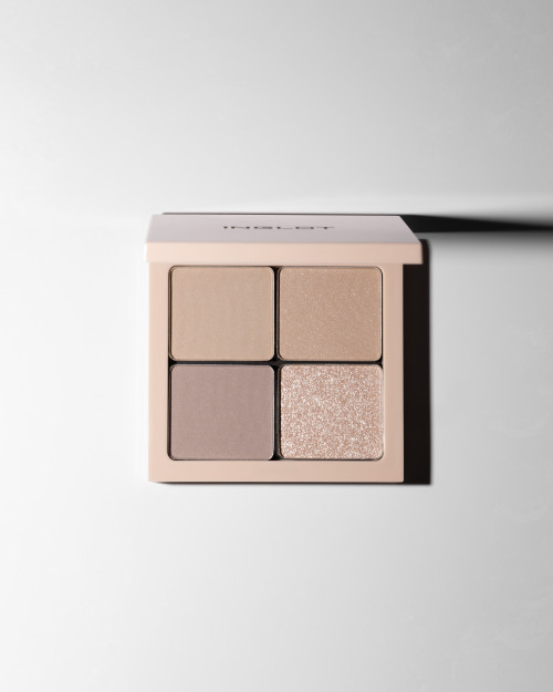 Бежева палета INGLOT Freedom System Flexi [4] з дзеркалом