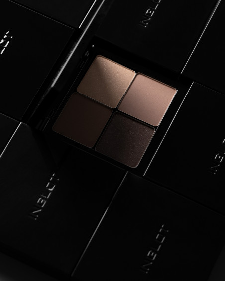 Чорна палета INGLOT Freedom System Flexi [4] з дзеркалом