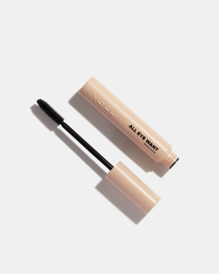 Чорна туш INGLOT All Eye Want Mascara, 8,5 мл