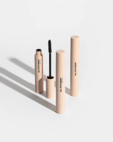 Чорна туш INGLOT All Eye Want Mascara, 8,5 мл