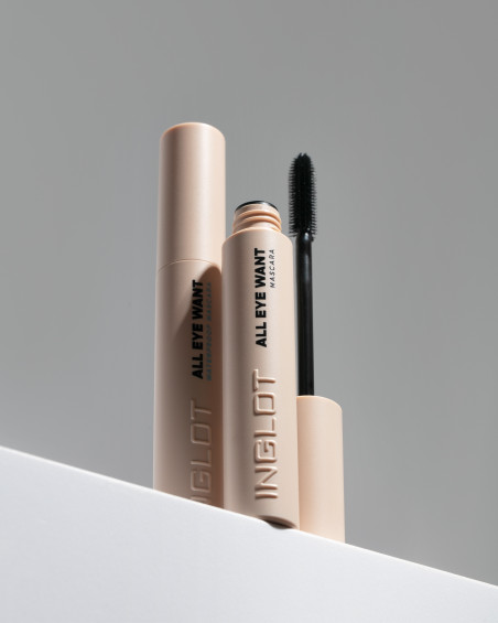 Чорна туш INGLOT All Eye Want Mascara, 8,5 мл