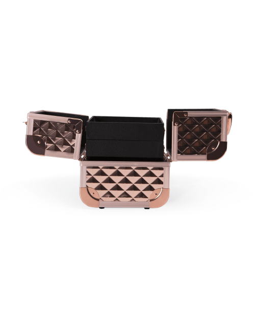 Kosmetikkoffer Diamant Mini Rose Gold (MB152M Big Diamond K107 4) Kosmetikkoffer Diamant Mini Rose Gold (MB152M Big Diamond K107 4)