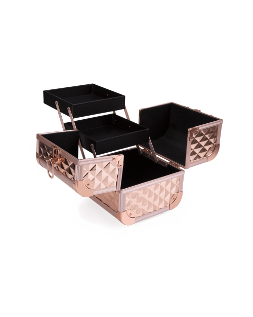 Kosmetikkoffer Diamant Mini Rose Gold (MB152M Big Diamond K107 4) Kosmetikkoffer Diamant Mini Rose Gold (MB152M Big Diamond K107 4)