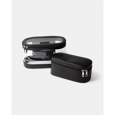 Набір косметичок COSMETIC BAG SET BLACK