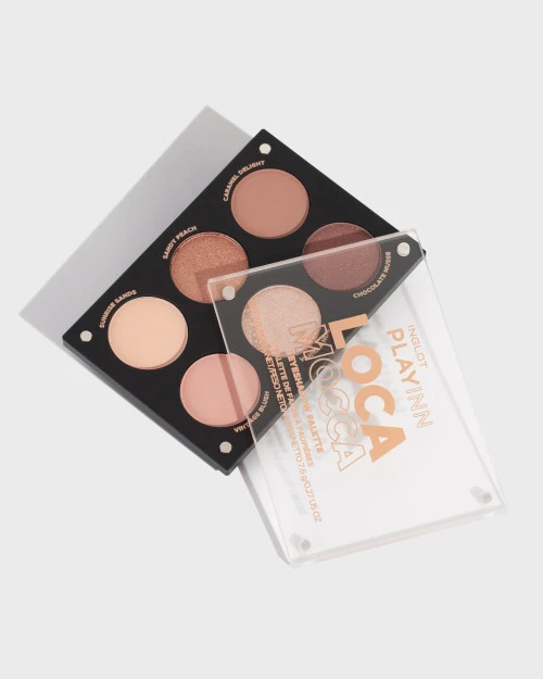 Палетка тіней INGLOT PLAYINN Loca Mocca, 7,6 г