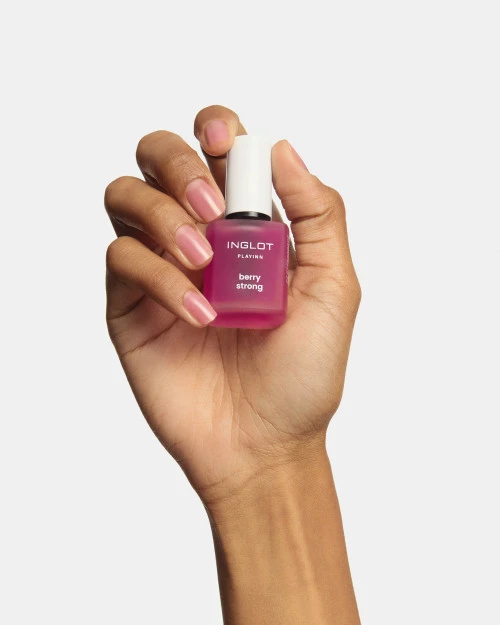 Кондиціонер для нігтів INGLOT Berry Strong, 15 мл Кондиціонер для нігтів INGLOT Berry Strong, 15 мл
