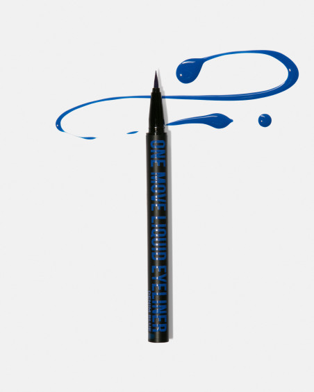 One Move Liquid Eyeliner Denim Blue